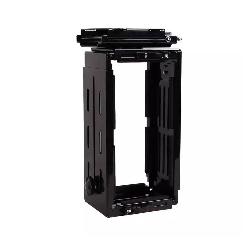 Computer Stand Pc Stand Desktop CPU Bracket Shelf Adjustable Lifting Suspension Computer Hanger Chassis Bracket Computer Tower Stand Printer Stand