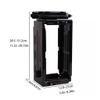 Computer Stand Pc Stand Desktop CPU Bracket Shelf Adjustable Lifting Suspension Computer Hanger Chassis Bracket Computer Tower Stand Printer Stand view 2