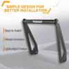 REARACE GPS Navigation Phone Holder Bracket Fit for Royal Enfield Interceptor 650 2018-2024, Meteor 350 Supernova 2023-2024 Motorcycle GPS Navigation Mount Bracket Holder view 4
