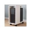 HEAIQI Computer Stand Pc Stand CPU Bracket Desktop Computer Bracket Tray Chassis Drag Rack Placement Cabinet Cabinet Storage Storage Shelf Computer Tower Stand Printer Stand(C) view 1
