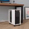 HEAIQI Computer Stand Pc Stand CPU Bracket Desktop Computer Bracket Tray Chassis Drag Rack Placement Cabinet Cabinet Storage Storage Shelf Computer Tower Stand Printer Stand(C) view 3