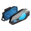 ASMAX Z1 Motorcycle Bluetooth Headset 1 Set, with Extra Mount Base Kit view 2