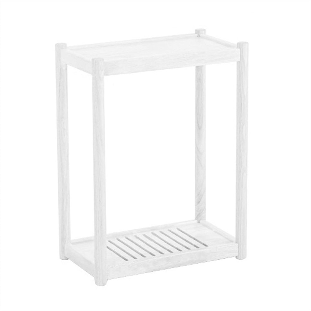 Computer Stand Pc Stand Solid Wood PC Tower Stand, 2-Tier Mobile CPU Holder, Floor Standing PC Main Case Stand with Invisible Caster PC Tower Stand Computer Tower Stand Printer Stand(B,Large)