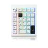 FKZ GMK26 Mechanical Numpad,Gasket VIA Macro Numeric Keypad Hot Swap Wireless 2.4G/BT5.0/Wired USB-C RGB Backlit 26 Keys Mini Protable Number Keyboard Programmable for Win/Mac/Gaming (White) view 1