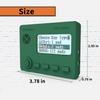 Mini CW Trainer Morse Code Trainer with Display, Moore Simo Wales Code Shortwave Radio Telegraph Key Car Key Learning CW Radio for Telegraph Practice with Charging Cable(Green) view 4