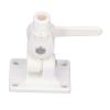 Versatile Marine Antenna Mount with Dual Ratchet Base for Installation on Boats view 1