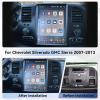 ZWNAV 13.3" Android Car Radio for Chevrolet Silverado GMC Sierra 2007-2013, Stereo Replacement HeadUnit 2K IPS Touch Screen Tesla Style Carplay Android Auto GPS Navigation Multimedia Player (8+256GB) view 2