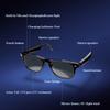 Blackview Smart Glasses, 5.3 Bluetooth Sunglasses with Open Ear Speaker, Voice Assistant Compatible, Blue Light Blocking Lens view 3