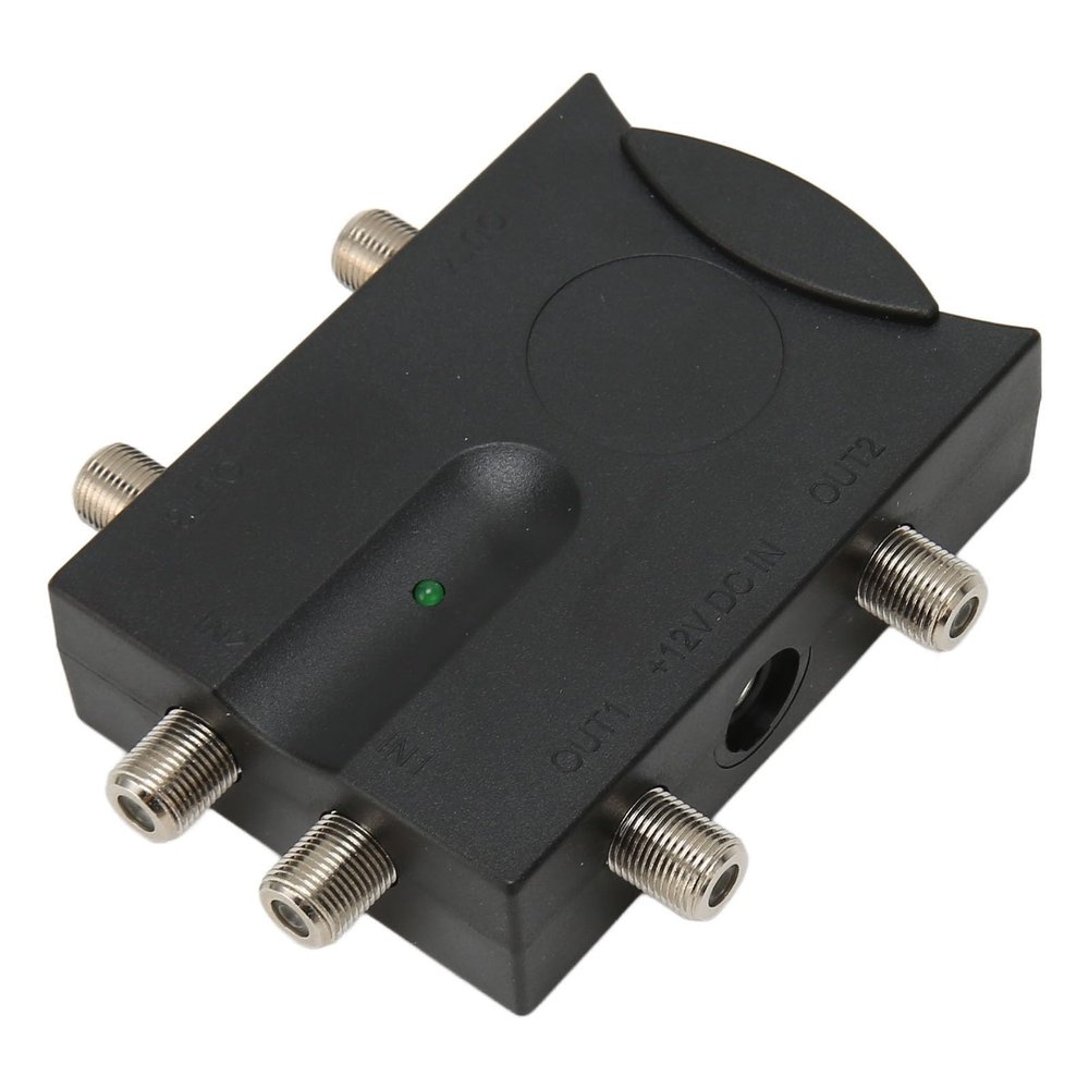 High Gain Rectional TV Amplifier for Enna Cable TV 2 in 4 Out Lo Amplifier for TV Link Imp Quality Easily
