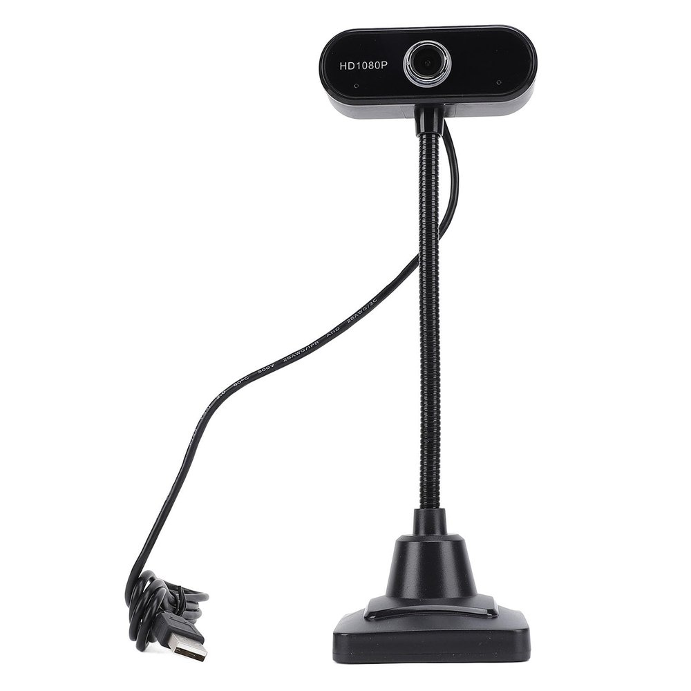 1080P Webcam with 3 Meter Noise Reduction Microphone, Wide Angle USB Computer Camera, with Tripod Stand, for Vista