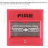 Fireproof Red Glass Break Alarm Button Manual R for Emergency Exit Door Switch Security System with Door Exit Switch Emergency Locking Device view 4