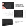 Acouto Speaker Ive Fabric Mesh Cloth Polyester Speaker Box Rep Cloth Black Breathable Speaker Net Fabric or (Acoutostdmwb8uy0-13) view 3