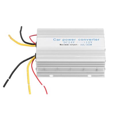 24V to 12V Power Converter Regulator 30A for Data S Computers Voltage N Regulator Maintenance Tool