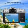 Acouto Tempered Glass or Film Cover for Fuji XA10 Camera Sc Guard Compatible with XA3 XA5 Premium for Fuji Cameras view 4
