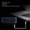 Acouto Portable Dual Speakers Wirel Speaker Multifunctional for Home Outdoor Car e Color (Blue) view 2