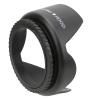 67mm Lens Hood Set with Rubber Lens Hood Hood Lens and Cloth 4 in 1 Camera Lens Hood Kit for Compatible with and Other Lenses (67mm) view 1