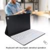 Acouto Keyboard Detachable Touchpad Keys Set Keyboard Shell Kit for Tablet Keyboard Keyboard or with Touchpad Included (Gold) view 3