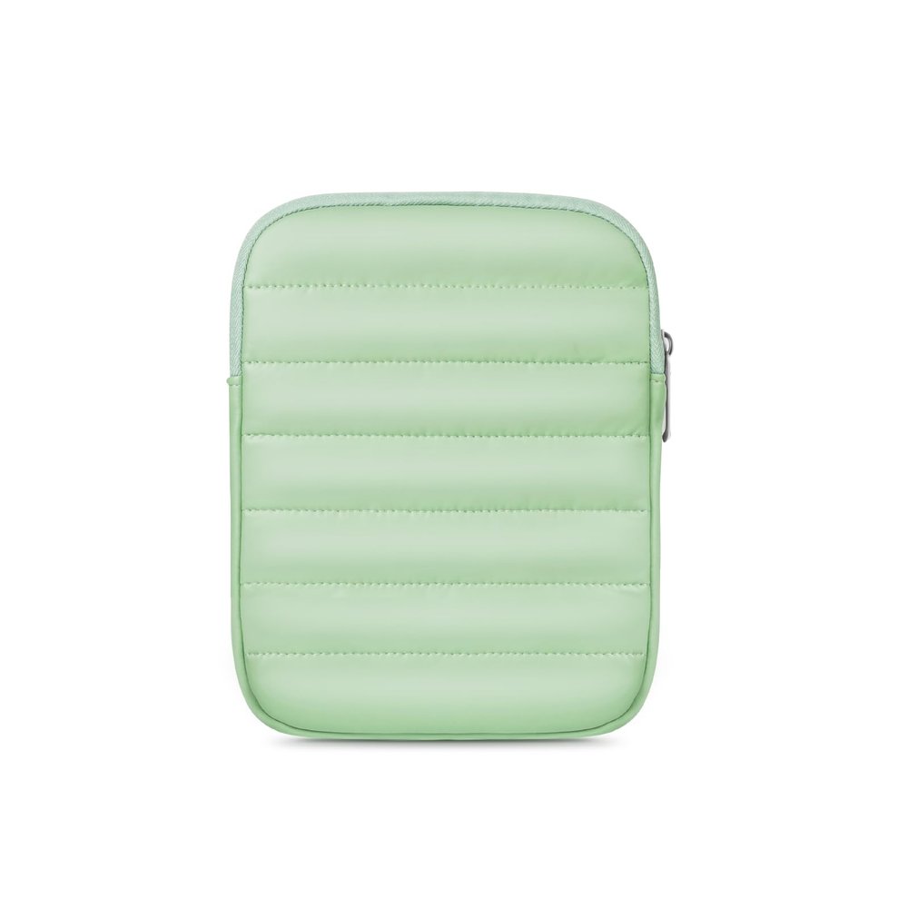 Clezolraa 6-7 Inch Puffy Sleeve Case for 7" Kindle Paperwhite 12th Gen/Colorsoft 2024, 6.8" Kindle Paperwhite 11th Gen, 6" Kindle 11th Gen 2024/2022, Oasis, Protective Pouch Bag, Green