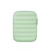 Clezolraa 6-7 Inch Puffy Sleeve Case for 7" Kindle Paperwhite 12th Gen/Colorsoft 2024, 6.8" Kindle Paperwhite 11th Gen, 6" Kindle 11th Gen 2024/2022, Oasis, Protective Pouch Bag, Green view 1