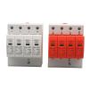 AC SPD Din Rail 20KA 40KA 30KA 60KA 2P 4P 385V House Surge Protector Protective Low-Voltage Arrester Device 1Pcs(White 20-40KA) view 1
