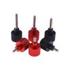 1 PCS 1/4 Camera Screws for Quick Release Plate Aluminum Knurled Thumbscrew High Step Hand Tighten Screw 6-60mm Stainless Steel Thread(Black,20MM_1/4-20) view 1