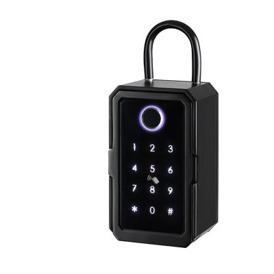 QDVOPHZA TTlock WiFi Security Boxes Password Smart Fingerprint Digital Card Inteligente Tuya Electronic Portable Lock Boxes(K3-TY)