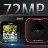 GOWENIC Digital Camera, 72MP 2.5K Ultra HD Vlogging Camera with Dual Screen, Autofocus, 16X Digital Zoom, Point and Shoot Camera Video Camera for Travel (Black) view 3
