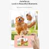 Digital Camera FHD 50MP Vlogging Camera with Autofocus Dual Camera 16X Digital Zoom, Portable Compact Travel Camera with 2.4in Screen (Pink) view 4