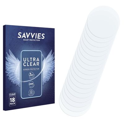 savvies 18 Pack Screen Protector Compatible with Citizen AT2100-09E Protection Film Clear
