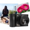 2.5 Digital Camera for Photography, Autofocus Vlogging Camera for with Selfie Lens, Compact Travel Video Camera with Flash, 16X Zoom, Anti Shake (Black) view 4