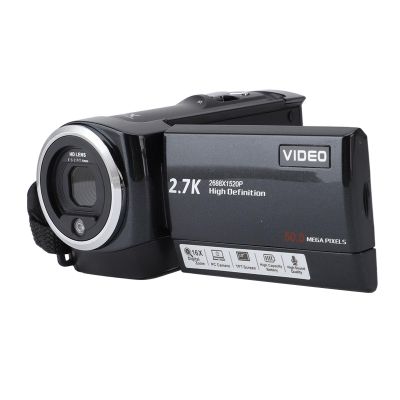 Diyeeni 2.7K Camcorder for Photography, 50MP Autofocus Vlogging Camera for with Selfie Lens, Compact Travel Video Camera with Flash, 16X Zoom, Anti Shake