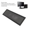 360x120mm DIY PC Case Dust Mesh Filter, PVC Mesh Filter Cover with Magnetic Strip, 2 Pack Computer Cooler Fan Dust Filter Cover for PC Case Power Supply, Fan Vent (Black) view 3