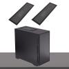 360x120mm DIY PC Case Dust Mesh Filter, PVC Mesh Filter Cover with Magnetic Strip, 2 Pack Computer Cooler Fan Dust Filter Cover for PC Case Power Supply, Fan Vent (Black) view 4
