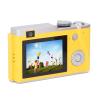 ASHATA 1080P Digital Camera for Photography, 48MP Vlogging Camera 16X Digital Zoom CCD Camera, Autofocus, Video Compact Point Shoot Camera, 2.4 inch Display, Vlog Selfie Camera (Yellow) view 1