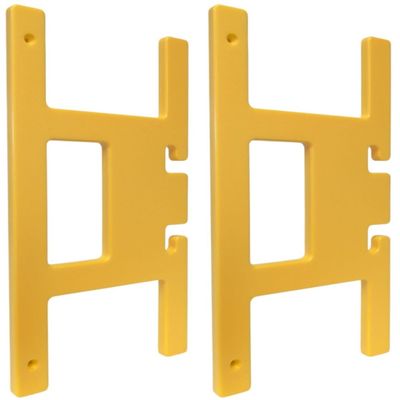 Poly Heavy Duty Extension Cord Storage Reel, Yellow Cord Organizer Wrap-Holds 100 feet (2pk)