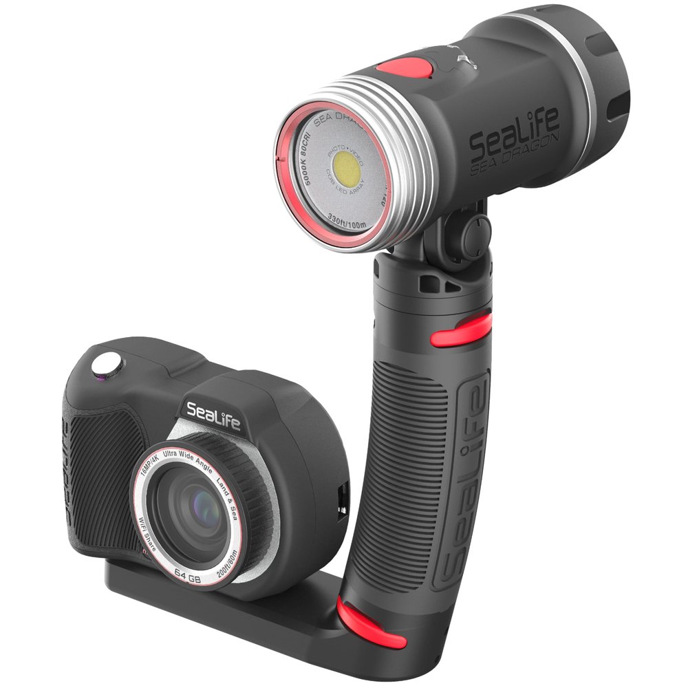 SeaLife Micro 3.0 Limited Edition Explorer Underwater Camera Gift Set for Photography & Video, Easy Set-up, Includes Sea Dragon 2300 Photo-Video Light