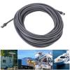 CCYLEZ Replacement Rectangular Satellite Cable, IP68 Replacement Extension Cable 1200Mbps with Cable Clips for SUVs (#3) view 3