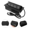 GLEAVI Multiple USB Ports Desk Charger Us Socket Countertop Power Outlet Box Office Conference Table view 2