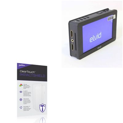 BoxWave Screen Protector Compatible with Elvid RVM-5P-HDR RigVision (5 in) - ClearTouch ImpactShield (2-Pack), Impenetrable Screen Protector Flexible Film