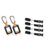 4PCS 1"2FT Lashing Strap+2PCS Zip Tie Holder view 1