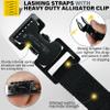 4PCS 1"2FT Lashing Strap+2PCS Zip Tie Holder view 4