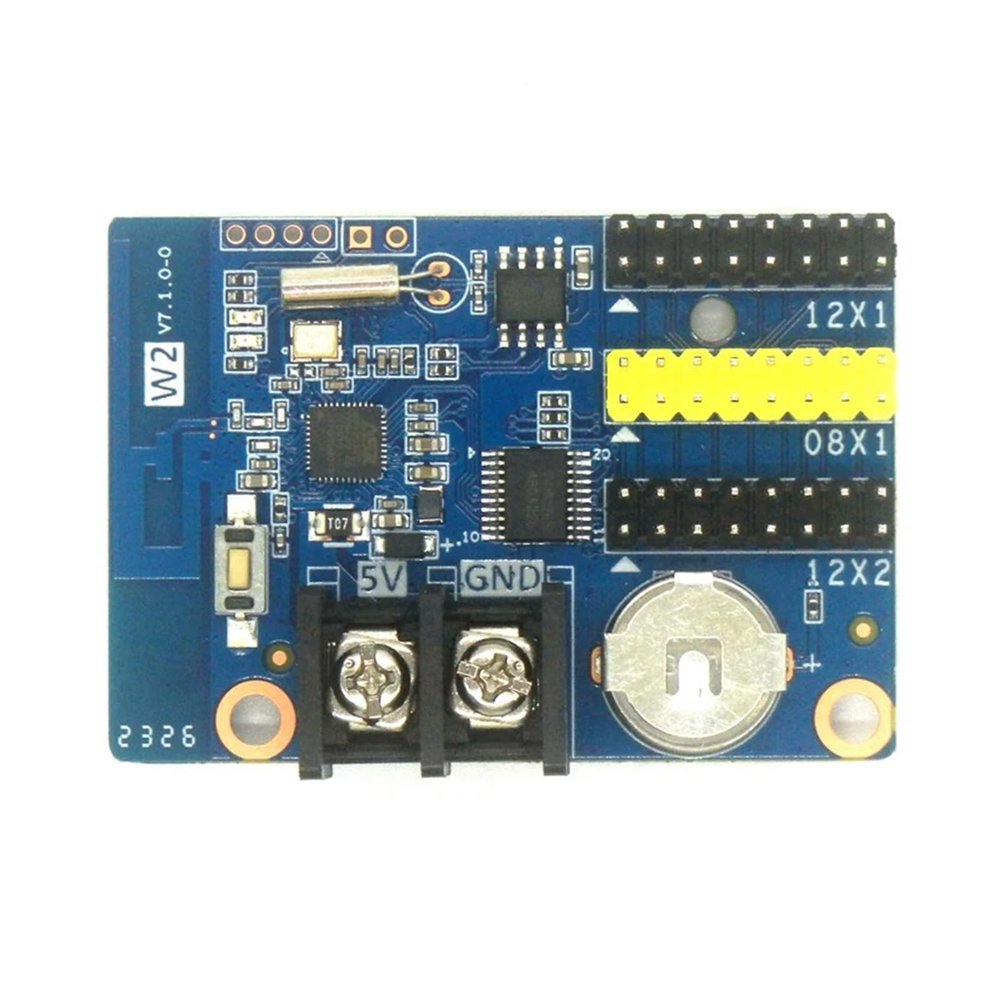 KACOME HD-W2 Wf LED Controller Card 512x32 Pixels P10 Display Module Controller Driver Program