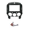 JNOEEDWN 9 Inch Car Frame Fascia Adapter Compatible with Mazda 2 Demio 2007-2014 Android Radio Dash Fitting Panel Kit(Frame Cable) view 4