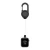 Bshirmay Badge Holder Retractable Clip Compatible with Apple Watch Band Series 11/10/9/8/7/6/5/4, SE 3/2/1, Ultra 3/2/1, Stretchable Badge Reel Clip for iWatch 38mm 40mm 41mm 42mm 44mm 45mm 46mm 49mm view 1