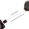 Bshirmay Badge Holder Retractable Clip Compatible with Apple Watch Band Series 11/10/9/8/7/6/5/4, SE 3/2/1, Ultra 3/2/1, Stretchable Badge Reel Clip for iWatch 38mm 40mm 41mm 42mm 44mm 45mm 46mm 49mm view 2