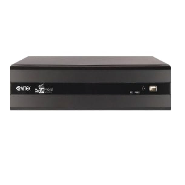 VT-08HD2A-NH 1080P [8MP / 4K on IP] 8 Channel Real-time Hybrid [H.265 / HD Over Coax] Digital Video Recorder