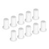 Cable Feed Through Bushings, Silicone Easy to Install Cable Routing Kit for Home for Shopping Mall (White) view 3