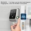 Lockly Secure Plus Smart Lock with RFID Card and Door Knob, Keyless Entry Door Lock, PIN Genie Keypad, 3D Biometric Fingerprint Sensor, App Remote Control, Auto Lock, No Monthly Fee view 3