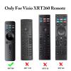 2Pack Case for VIZIO Voice Remote Control, XRT260 Cover for VIZIO Smart TV Remote Control 2021 2023/2021 V-Series Skin Glow in The Dark Blue and Green view 2