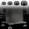BLULILY Stainless Steel AntiVibration Speakers Spikes, Shocks Absorbing Pad for Sound Equipment Stability view 4